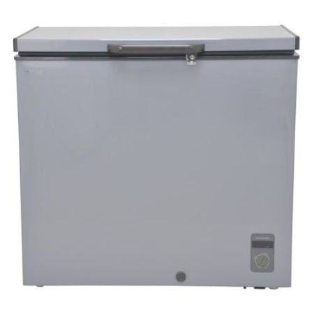 MIKA Chest Freezer 197L, White Inner, White Grey MCF197WWG
