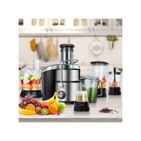 Sayona 4-in-1 Food Processor-Juicer, Blender, Grinder, Chopper