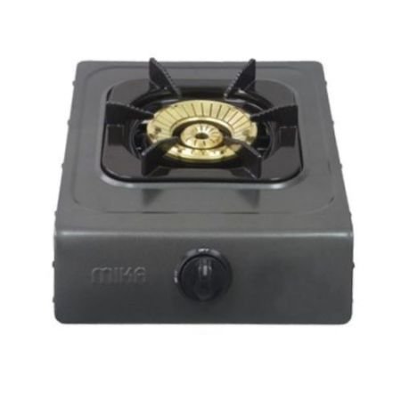 MIKA Gas Stove Non-Stick, Single Burner, Metalic Grey MGS1401