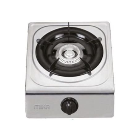 MIKA Gas Stove Stainless Steel, Single Burner, Inox MGS2101