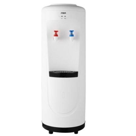 MIKA Water Dispenser, Floor Standing, Hot & Cold, Compressor Cooling, White & Black MWD2501WB
