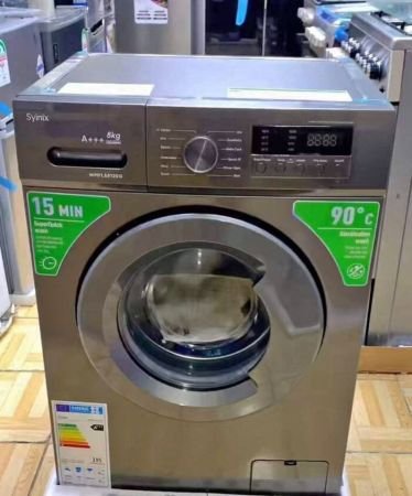 Syinix WMFL5812SG 8KG Front-load Automatic Washing Machine