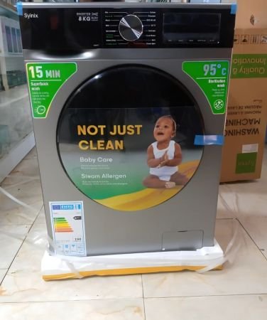 Syinix Washing Machine Front Load 8KG