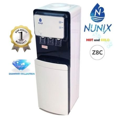 Nunix Z8C Hot, Normal And Cold Free Standing Water Dispenser With Child Safety Lock