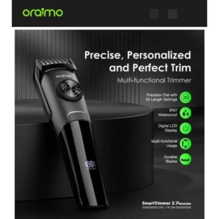Oraimo Smart Trimmer 2 Precision Durable Precision Dial Trimmer