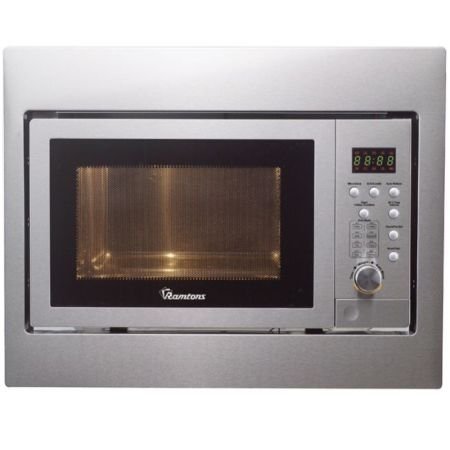 Ramtons 25 LITERS BUILT-IN MICROWAVE+GRILL STAINLESS STEEL- RM/311