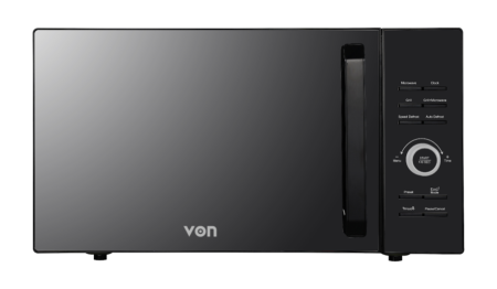 Von VAMG-25DGK Digital Microwave Oven Grill 25L – Black